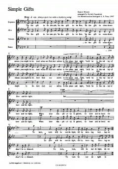 Scandrett: Shaker Hymnes (Robert Scandrett) 