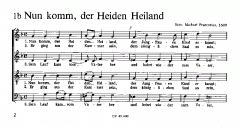 Kantionalsätze zum Advent 