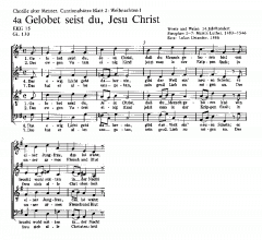 Kantionalsätze zu Weihnachten I (Michael Praetorius) 