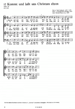 Kantionalsätze zu Weihnachten II (Michael Praetorius) 