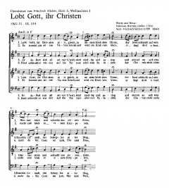 Weihnachten I, Choräle 2 (Friedrich Silcher) 