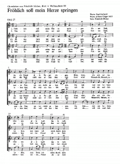 Weihnachten III, Choräle 4 (Friedrich Silcher) 