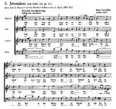 Cornelius: Drei Psalmlieder (Peter Cornelius) 