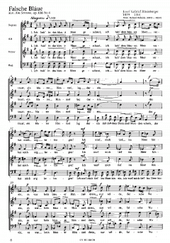 Wiegenlied / Bete auch du / Falsche Bläue (Joseph Gabriel Rheinberger) 