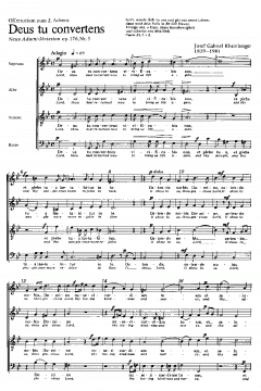 Ex Sion / Deus tu convertens (Joseph Gabriel Rheinberger) 