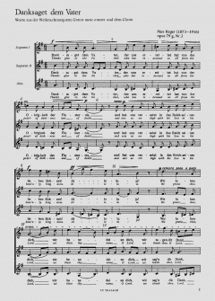 Reger: Weihnachten, Neujahr, Epiphanias (Max Reger) 