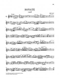 Sonaten Nr. 4-6 BWV 1017-1019 von Johann Sebastian Bach für Violine und Klavier (Cembalo) im Alle Noten Shop kaufen