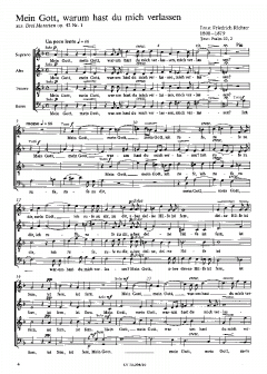 Hauptmann: Ich komme vor dein Angesicht (Moritz Hauptmann) 