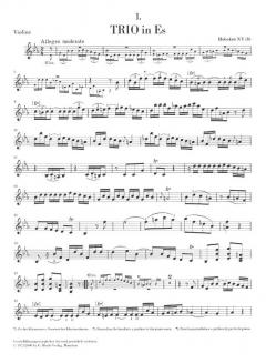 Klaviertrios Band 1 (Joseph Haydn) 