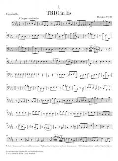 Klaviertrios Band 1 (Joseph Haydn) 