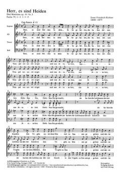 Herr, es sind die Heiden (E. Richter) 