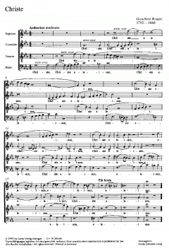 Christe eleison; Sanctus (Gioachino Rossini) 