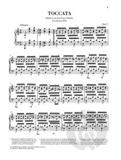 Toccata C-Dur op. 7 von Robert Schumann 