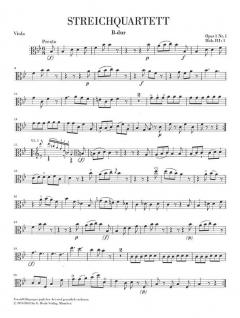 Streichquartette Heft 1 von Joseph Haydn im Alle Noten Shop kaufen (Stimmensatz)