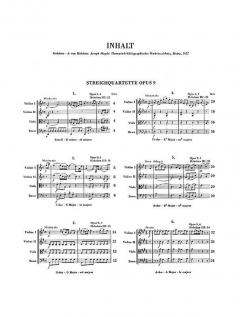 Streichquartette Heft 2, op. 9 von Joseph Haydn im Alle Noten Shop kaufen (Stimmensatz)