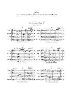 Streichquartette Heft 4, op. 20 von Joseph Haydn im Alle Noten Shop kaufen (Stimmensatz)