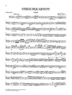 Streichquartette Heft 4, op. 20 von Joseph Haydn im Alle Noten Shop kaufen (Stimmensatz)