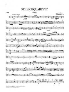 Streichquartette Heft 5, op. 33 von Joseph Haydn im Alle Noten Shop kaufen (Stimmensatz)
