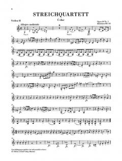 Streichquartette Heft 8, op. 64 von Joseph Haydn im Alle Noten Shop kaufen (Stimmensatz)