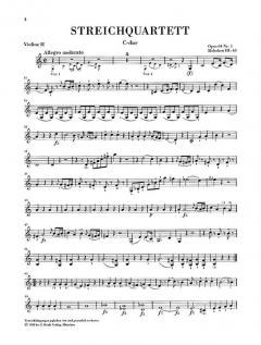 Streichquartette Heft 8, op. 64 von Joseph Haydn im Alle Noten Shop kaufen (Stimmensatz)