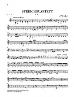 Streichquartette 11 von Joseph Haydn im Alle Noten Shop kaufen (Stimmensatz)