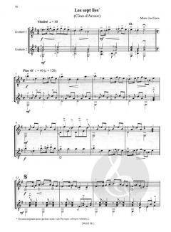 Paysages celtiques pour 2 guitares Vol. 1 von Marc Le Gars 