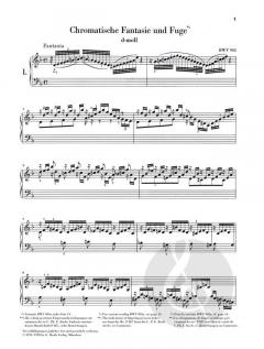 Fantasien, Präludien und Fugen von Johann Sebastian Bach 