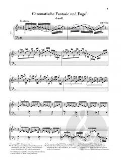 Fantasien, Präludien und Fugen von Johann Sebastian Bach 