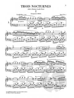 Nocturnes von Frédéric Chopin 