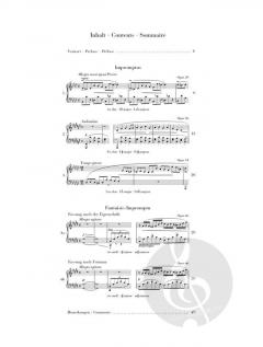 Impromptus von Frédéric Chopin 