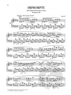 Impromptus von Frédéric Chopin 