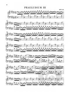 Das Wohltemperierte Klavier Teil 1 von Johann Sebastian Bach im Alle Noten Shop kaufen