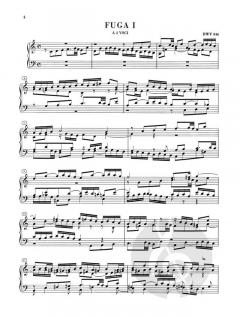 Das Wohltemperierte Klavier Teil 1 von Johann Sebastian Bach im Alle Noten Shop kaufen