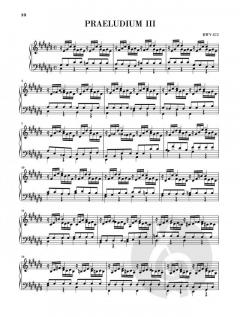 Das Wohltemperierte Klavier Teil 2 von Johann Sebastian Bach im Alle Noten Shop kaufen