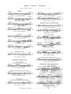 Suiten, Sonaten, Capriccios, Variationen von Johann Sebastian Bach 