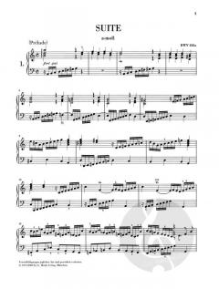 Suiten, Sonaten, Capriccios, Variationen von Johann Sebastian Bach 