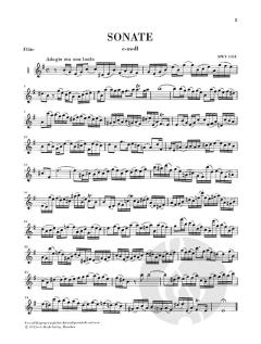 Flötensonaten Band 1 von Johann Sebastian Bach im Alle Noten Shop kaufen