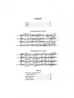 Streichquartette op. 12 und 13 von Felix Mendelssohn Bartholdy im Alle Noten Shop kaufen (Stimmensatz)