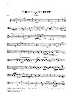 Streichquartette op. 12 und 13 von Felix Mendelssohn Bartholdy im Alle Noten Shop kaufen (Stimmensatz)