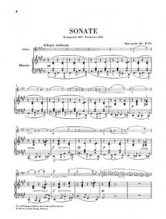Duos für Klavier und Violine von Franz Schubert im Alle Noten Shop kaufen