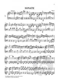 Klaviersonaten Auswahl Band 1 von Muzio Clementi im Alle Noten Shop kaufen