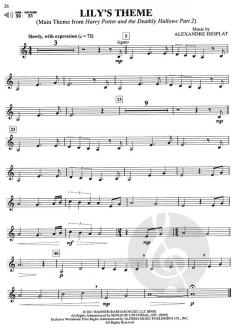Harry Potter Instrumental Solos von John Williams für Horn