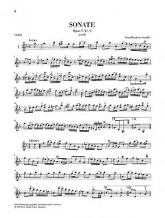 Französische Violinmusik der Barockzeit Band 1 im Alle Noten Shop kaufen