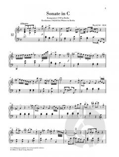 Klaviersonaten, Auswahl Vol. 2 von Carl Philipp Emanuel Bach im Alle Noten Shop kaufen