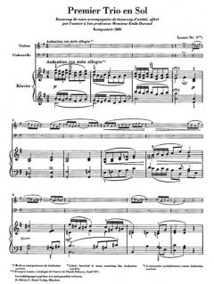 Klaviertrio G-Dur (Claude Debussy) 