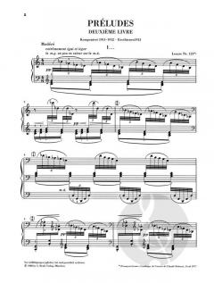 Préludes Vol. 2 von Claude Debussy 