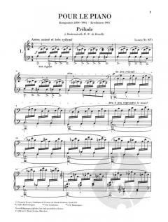 Pour le piano von Claude Debussy 