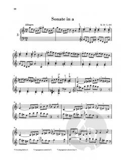 Ausgewählte Klaviersonaten Band 1 von Domenico Scarlatti im Alle Noten Shop kaufen