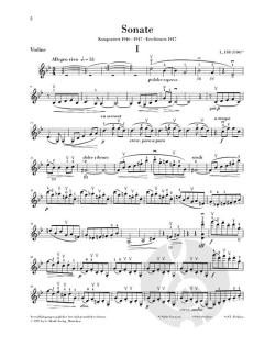 Sonate für Violine und Klavier von Claude Debussy im Alle Noten Shop kaufen - HN410