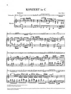 Konzert für Violoncello und Orchester C-dur Hob. VIIb:1 von Joseph Haydn im Alle Noten Shop kaufen